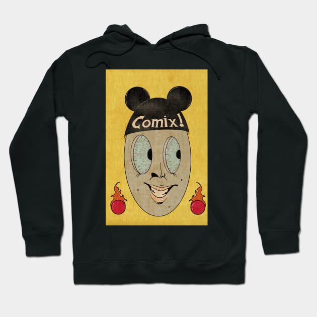 Comix Weirdo Hoodie by IcarusPoe